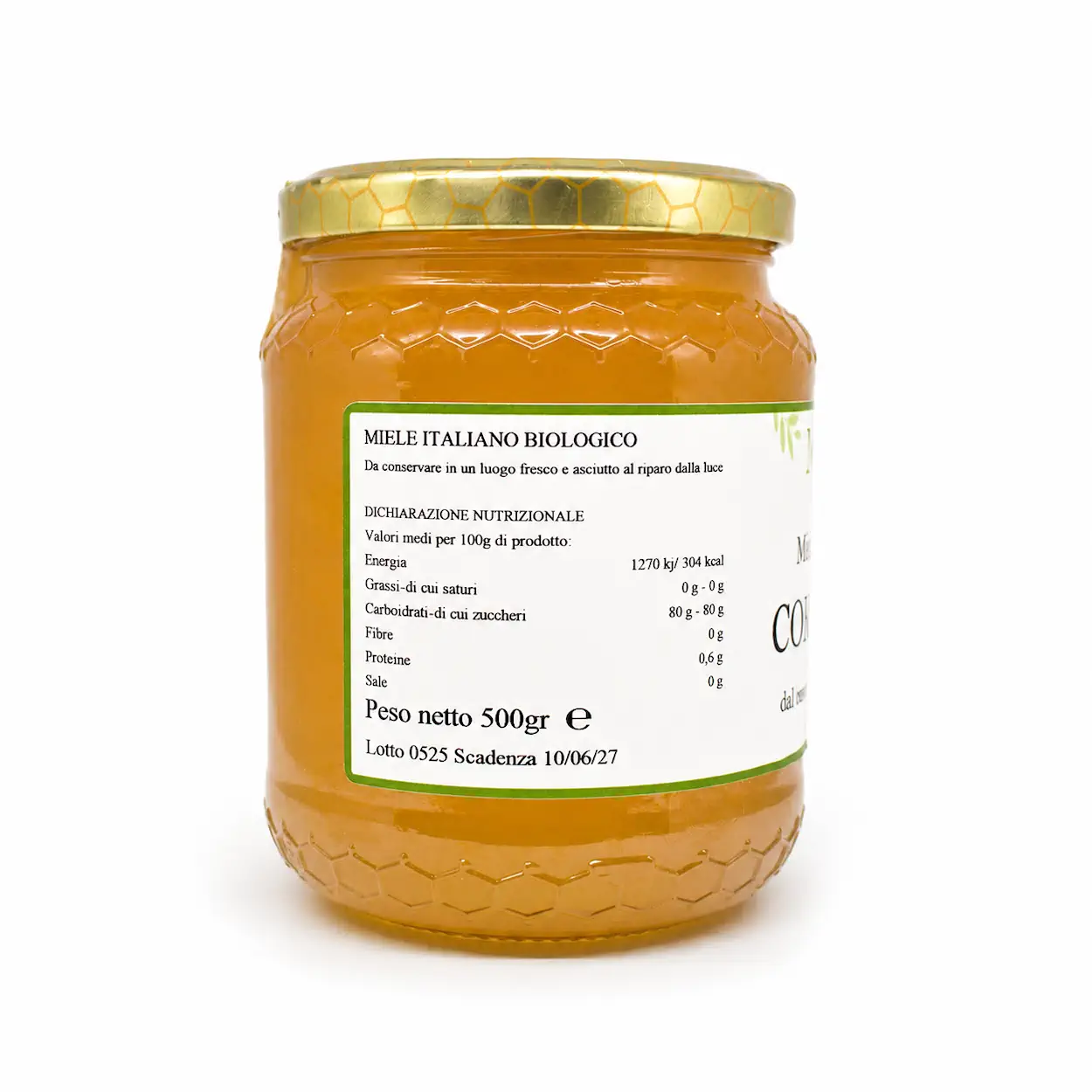 Miele biologico pugliese del gargano-coriandolo (2)