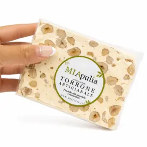 Torrone artigianale alle nocciole-Friabile mano